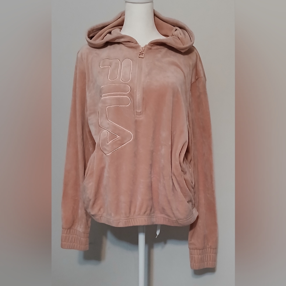 Fila Blush Hooded Pullover